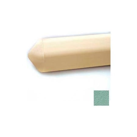 Pawling Wall Guard, Triangular W/Aluminum Retainer, 4-1/8"H x 12'L, Pale Jade WG-30-12-376